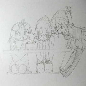 クリスマスをー39分すぎました絵