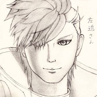 島左近　（模写）