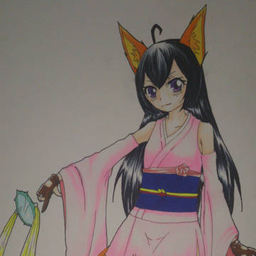 和服エリーンを塗ってみた！