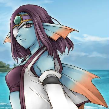 【DQ10ラフ線画交換】塗らせて頂きました！2