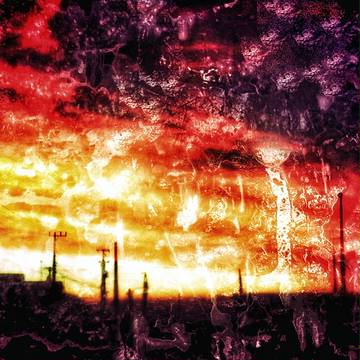夕日