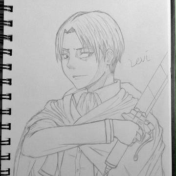 リヴァイ落書き