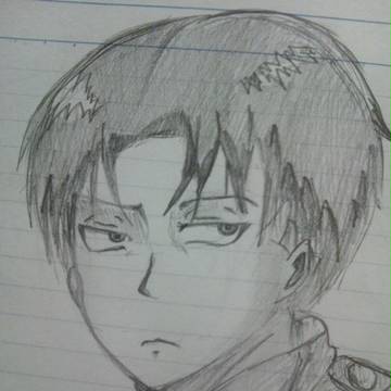前に描いたリヴァイ兵長