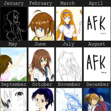 2013 絵師一年進化録