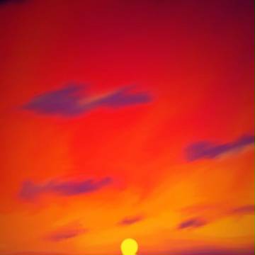 夕焼け