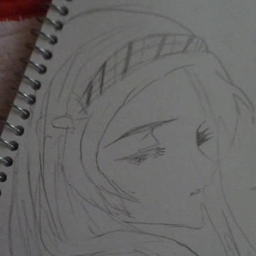 オリキャラ描いてみました・・・