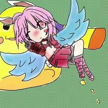 うさぎとミンゴ