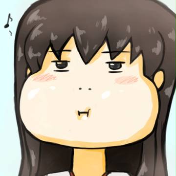 頬張る赤城さん