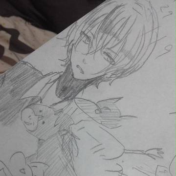 落書きー