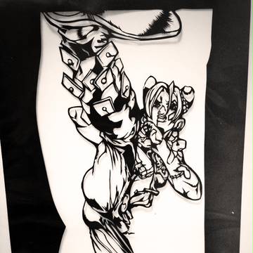 【切り絵】空条徐倫【ジョジョ】