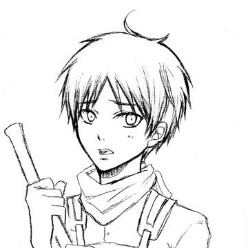 進撃迷走（下描き）集