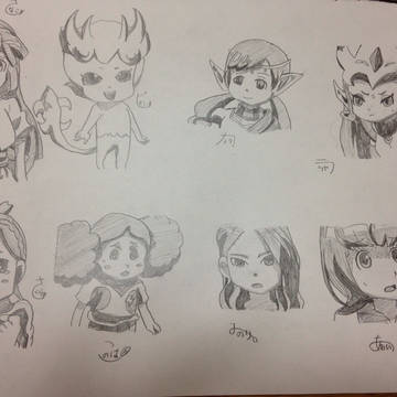 最近書いた絵のまとめ