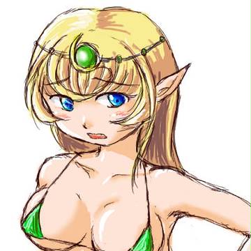 渚の魔女テレサ（アイコン用原画）