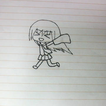 ちびきゃら汚絵描き