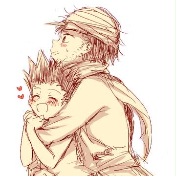 年納め親子
