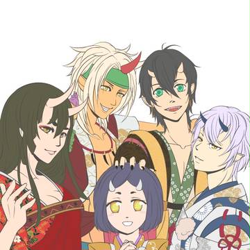 鬼っ子×5