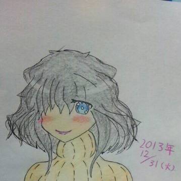 2013年最後のうちのメカクレっ娘さん