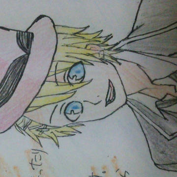 年賀状に描いたイラスト