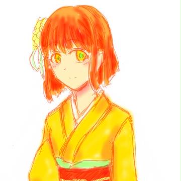 あけおめらくがき