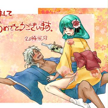 酔っ払い×2