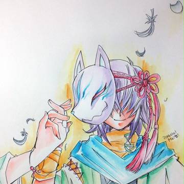【オリジナル】狐面