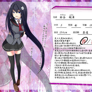 【愛狂学園】鈴谷　楓華【生徒】
