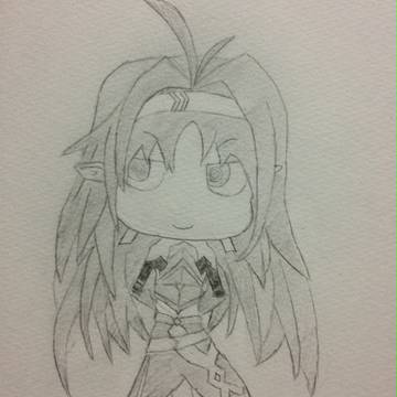 ちみキャラ風のユウキ