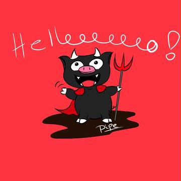 Devil-pig!