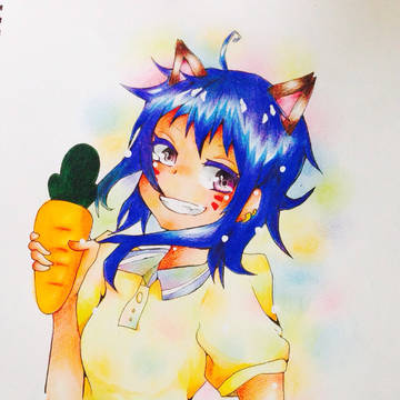 年賀状画