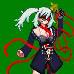 lov3のテオの立ち絵をドット絵で再現したかった…