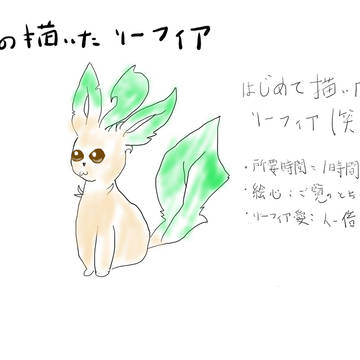 夫婦でリーフィア比較