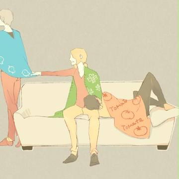 悪友とブランケット