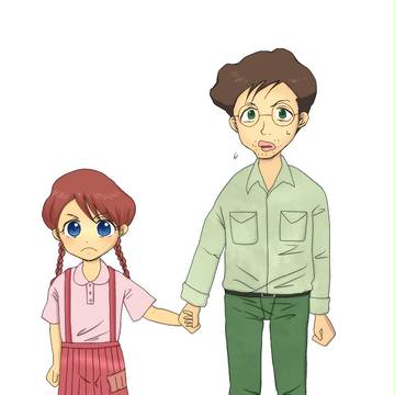 正月休みに描いた原作品絵
