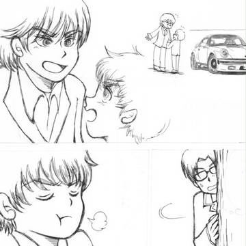 アクセス漫画・奮闘中