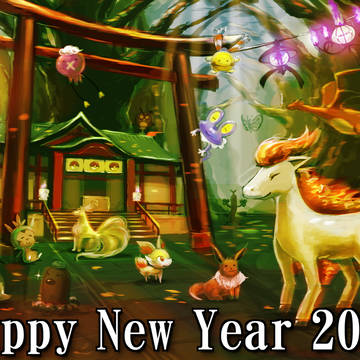 2014年賀絵