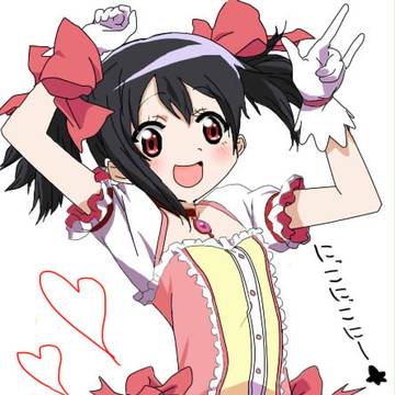 にこちゃんが魔法少女ごっこしてるみたいです