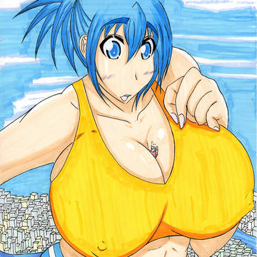 GIANT GIRL AQUA3