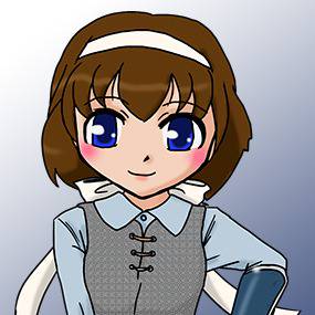 NPCの初心者女剣士