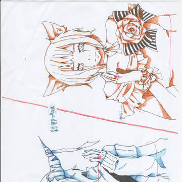 刹那プラスのイメージで描いてみた
