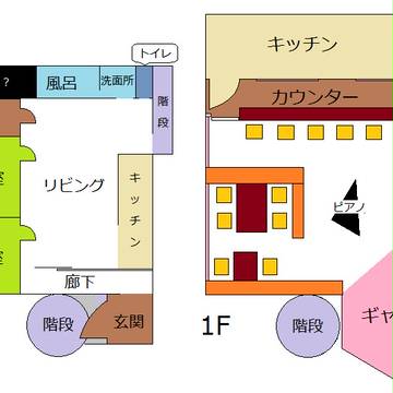 【物殺】ブラックバカラ室内図