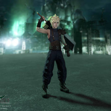 Cloud starif 3Dfanart (Full body