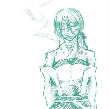 真っ白な落書き。