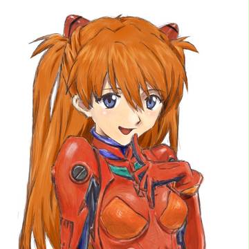アスカ模写2