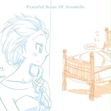 Frozen - らくがき