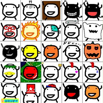 AUC自キャラアイコンまとめ