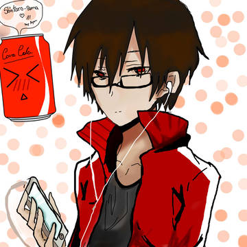 Shintaro Kisaragi and soda