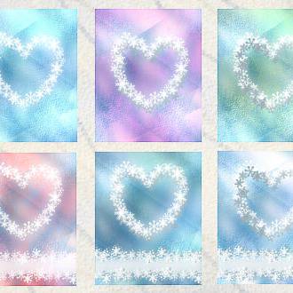 雪の結晶2014(Pixiv小説用表紙)