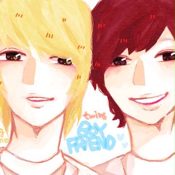 Boyfriend twins