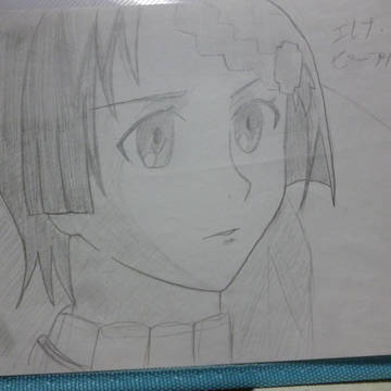 エレナ描いてみた