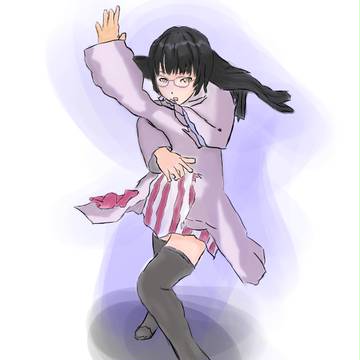 謎ポーズ
